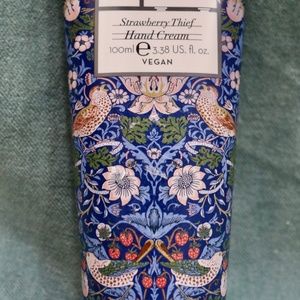 William Morris at Home Strawberry Thief Vegan Hand Cream 3.38 fl oz
